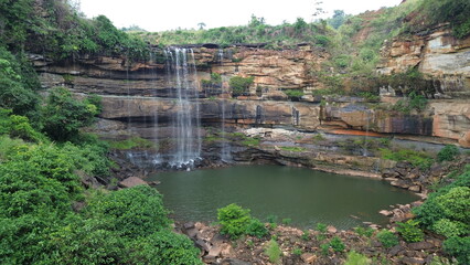 Chhay Proy Waterfall in Cambodia – Remote Jungle Cascade.. in Moat Preah