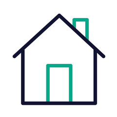 house icon on white background