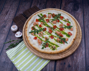 Indulge in a Delicious Gourmet Pizza Crafted with Only the Freshest and Finest Ingredients