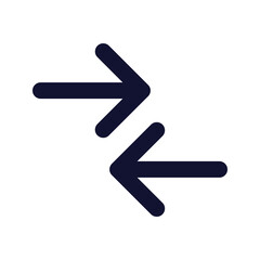 blue arrow icon