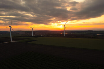 Wind turbines parks are adopted renewable energy technologies used to generate electricity...