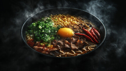 fresh from the kitchen ramen noodle with umami looks