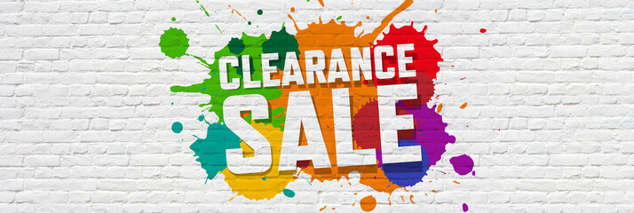 Clearance sale