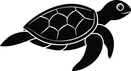 sea turtle vector icon.Summer vacation tropical  lifestyle and paradise theme Vector.