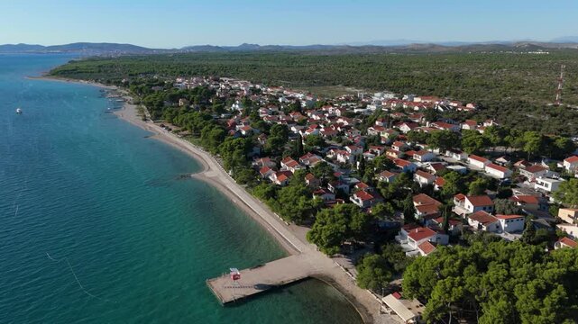 aerial view of the riviera Jadrija