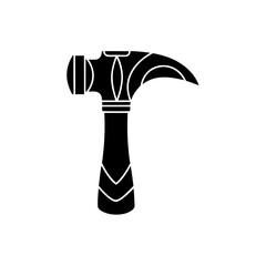 creative details Hammer icon vector illustration 