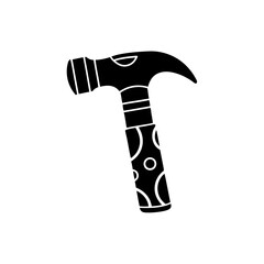 creative details Hammer icon vector illustration 