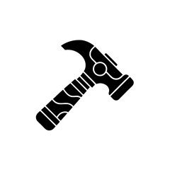 creative details Hammer icon vector illustration 