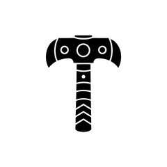 creative details Hammer icon vector illustration 