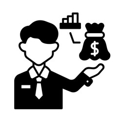 Investment Trading Icon