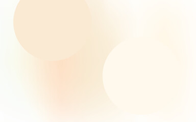 Soft abstract vector background with smooth gradient mesh and circular elements. Minimal and elegant composition suitable for UI design, presentations, skincare branding, or modern editorial layouts.