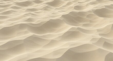 Obraz premium Textured Sand Dunes Abstract Close-Up of Desert Landscape, Showing Undulating Patterns and Subtle Variations in Light and Shadow