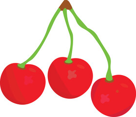 Cherry is a small, beautiful reddish-pink fruit that tastes sweet with a hint of sourness