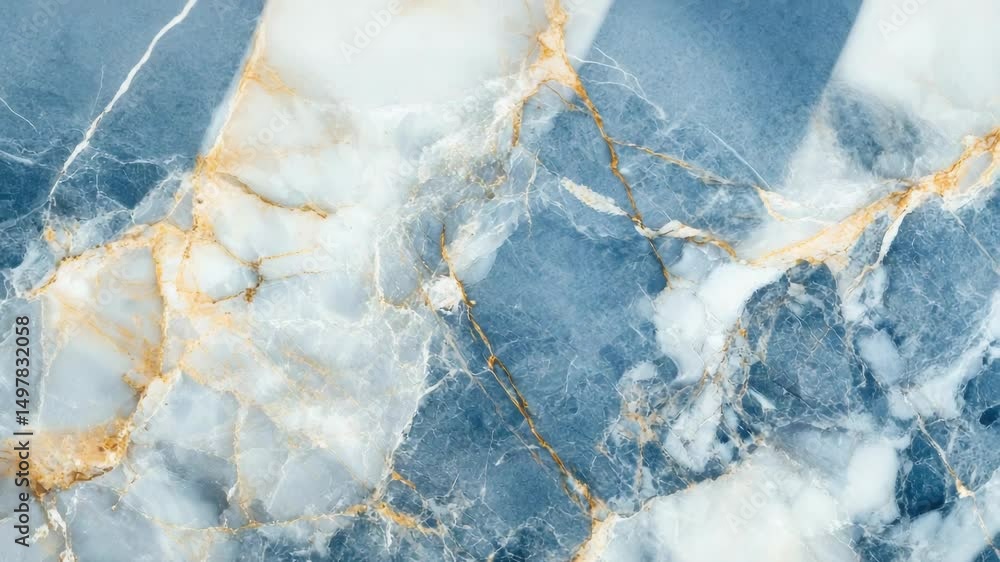 Poster a detailed shot of a polished marble surface with veining patterns