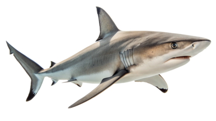 shark isolated on white background