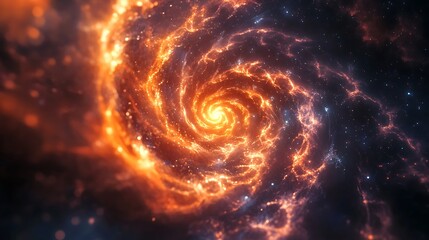 Galaxy spiral nebula cosmos space universe stars astronomy celestial cosmic background wallpaper hd image