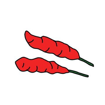 Papeda on white background. Cartoon Style Illustration