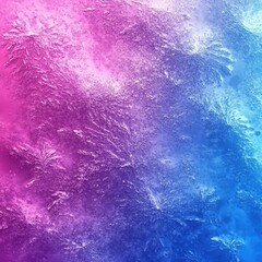 Fototapeta premium Colorful Abstract Background with Ice and Frost Patterns in Gradient