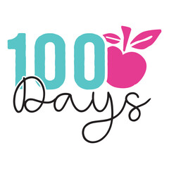 100 Days SVG Design Bundle – Fun & Creative SVG Vector Files