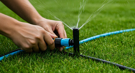 Easy Lawn Irrigation Setup Guide for Lush Green Grass Simple DIY Sprinkler Installation for Beginners