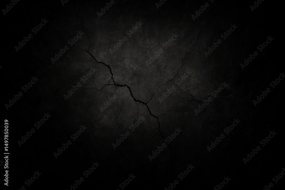 Poster cracked texture: a dramatic and moody close-up of a cracked surface, emphasizing texture and creatin