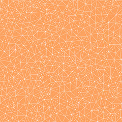 Mosaic background. Small triangles size. Multiple repeated inner triangles. Solid Color style. Repeatable pattern. Artistic vector tiles. Seamless vector illustration.