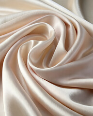 Obraz premium Minimalist Nude Fabric Texture – Subtle & Radiant Light Waves