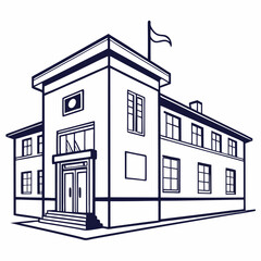 vector illustration of a house