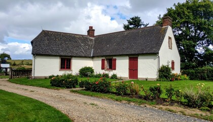 Resilient Farmhouse from Boer War Era Surrounded by Scenic Landscape