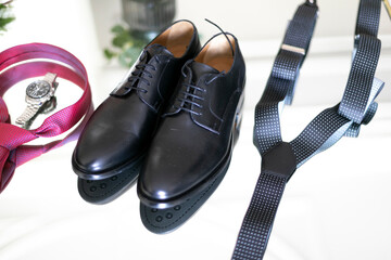 calzado, cuero, moda, par, los pies, indumentaria, negro, elegancia, estilo, nuevas, calzar,...
