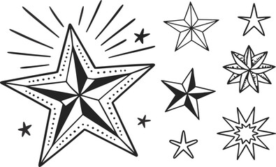 vector illustration of a star