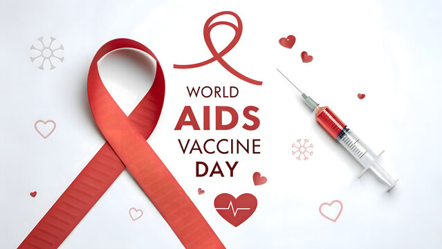 World AIDS Vaccine Day Awareness Design - Powered by Adobe