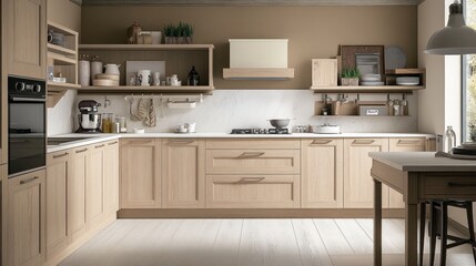 Modern Rustic Oak Kitchen Design