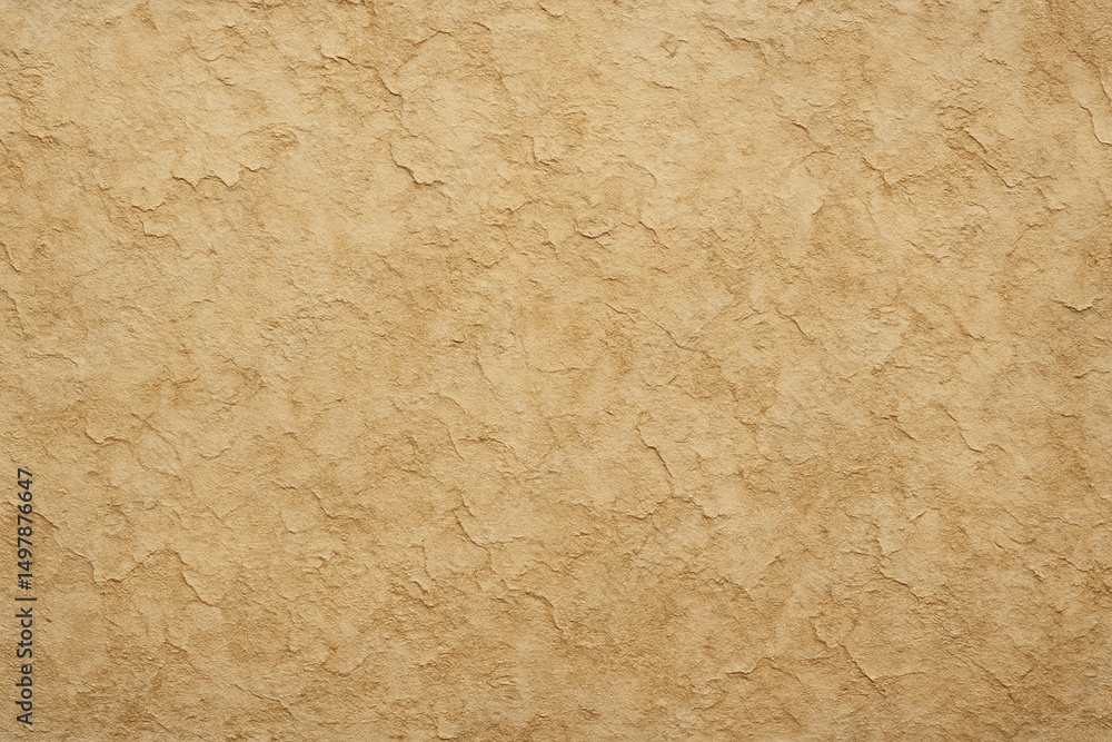 Poster a textured yellow wall surface with a natural plaster finish, showcasing organic patterns and subtle