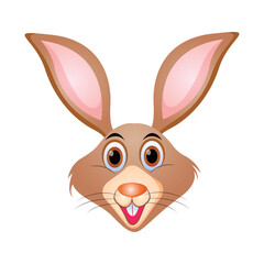 Cartoon Rabbit Face