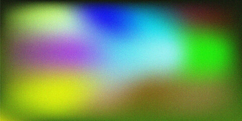 Abstract colourful background with bokeh, a vibrant design of blurred rainbow light and texture