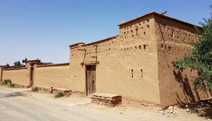 Resilient Mudbrick Farmhouse in Historical Hausa Urban Landscape