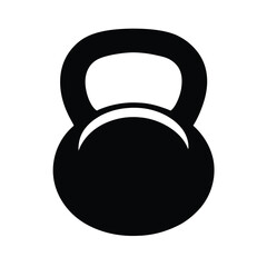 Compact gym kettlebell silhouette