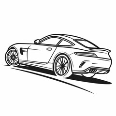 Fototapeta premium car vector illustration