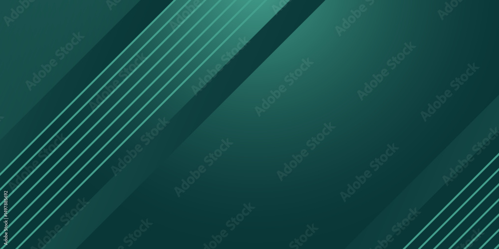 Poster dark green arrows abstract background design. vector abstract graphic design banner pattern backgrou