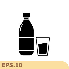beverage icons symbol vector elements for infographic web