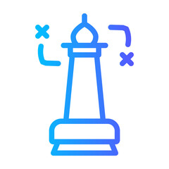 strategy gradient icon