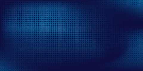 Abstract blue wavy halftone background. Dot pop art sport style.