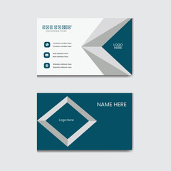 Unique design business card template.
