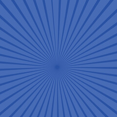 light blue and white sunburst background. comic background with retro rays. sunburst pattern background. Sunburst or sun burst retro background. Blue colors.