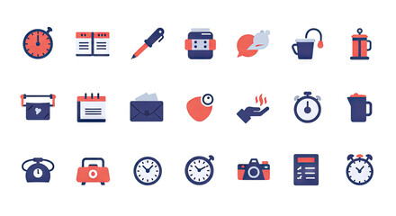 set of icons for web