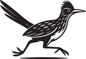 Naklejka premium vector illustration of a bird