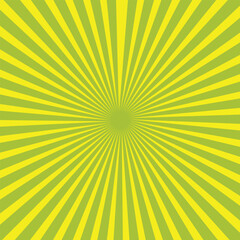 Fototapeta premium Sunbeams: Yellow rays background