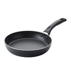 Non stick frying pan isolated on white background