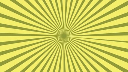 Fototapeta premium Sunbeams: Yellow rays background